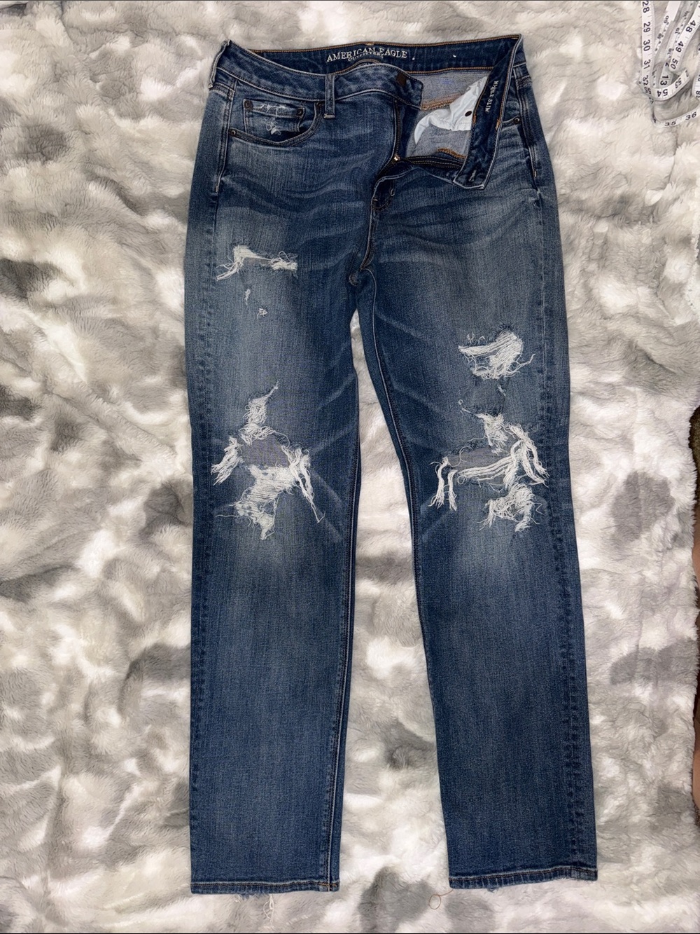 American Eagle Hi rise slim 14 regular